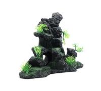 Aquariums délicats paysage montagne herbe terrarium paysage crevette herbe statue aquarium décoration habitat