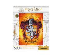 AQUARIUS 62178 Harry Potter Gryffindor Logo 500 pc Puzzle, Multi-Colored