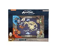 AQUARIUS Avatar Map Puzzle (1000 Piece Jigsaw Puzzle) - Officially Licensed Avatar: The Last Airbender Merchandise & Collectibles - Glare Free - Precision Fit - Virtually No Puzzle Dust - 20x28 Inches