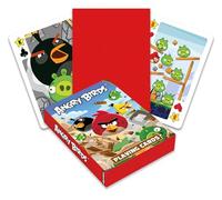 AQUARIUS Cartes à Jouer Angry Birds - Jeu de Cartes sur Le thème Angry Birds pour Vos Jeux de Cartes préférés - Marchandises et Objets de Collection sous Licence Officielle Angry Birds