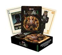 Aquarius Cartes à Jouer Marvel Comics Loki - Jeu de Cartes sur Le thème Loki pour Vos Jeux de Cartes préférés - Marchandises et Objets de Collection sous Licence Officielle Marvel Comics