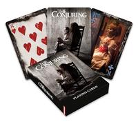 Aquarius Cartes à Jouer The Conjuring - Le Jeu de Cartes sur Le thème de la Conjuration pour Vos Jeux de Cartes préférés - Produit sous Licence Officielle The Conjuring Merchandise & Collectibles