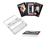 AQUARIUS David Bowie Cassette Premium Play Cards -David Bowie Thema Deck of Cards pour vos jeux de cartes préférés - David Bowie Merchandise & Collectibles sous licence officielle