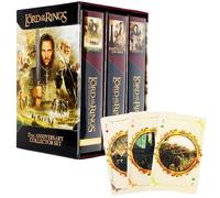 AQUARIUS Jeu de cartes à jouer Le Seigneur des Anneaux en édition limitée - Lot de 3 boîtes avec Fellowship of The Ring, deux tours et Retour du roi