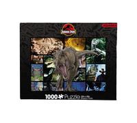 Aquarius Jurassic World Collage Puzzle (Puzzle de 1000 pièces) - Marchandises et Objets de Collection sous Licence Officielle Jurassic World - sans reflet - Ajustement précis, 55,9 x 71,1 cm