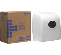Aquarius (Kimberly-Clark) Distributeur manuel d'essuie-mains en rouleau Slimroll*- 6953 - Blanc ultra-brillant