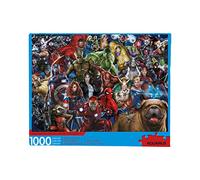 AQUARIUS Marvel Cast Puzzle (1000 Piece Jigsaw Puzzle) - Glare Free - Precision Fit - Virtually No Puzzle Dust - Officially Licensed Marvel Merchandise & Collectibles - 20 x 28 Inches