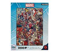 AQUARIUS Marvel Spider-Man Heroes Puzzle (puzzle de 3000 pièces) - Produit sous licence officielle Marvel Comics - Sans éblouissement - Ajustement précis - 81,3 x 114,3 cm