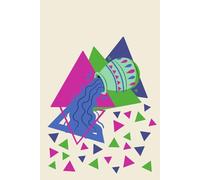 Aquarius Notebook 6x9: Express yourself in this notebook. Inspiration comes from Rasi Aquarius. Let the Aquarius woman express her feelings and write them down on me.