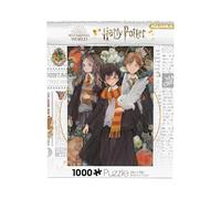 AQUARIUS Puzzle Harry Potter Yume (puzzle de 1000 pièces) - Sans reflet - Ajustement précis - Pratiquement pas de poussière de puzzle - Objets de collection sous licence officielle Harry Potter - 50,8