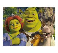 Aquarius Shrek Family Puzzle de 500 pièces (Puzzle de 500 pièces) - sans reflet - Ajustement précis - Produit Officiel Shrek et Objets de Collection - 35,6 x 48,3 cm