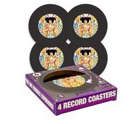 Aquarius SP1010 Jimi Hendrix Axis Bold as Love Lot de 4 dessous de verre en silicone Multicolore