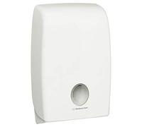 Aquarius, U7023, distributeur d'essuie-mains à plis multiples, blanc, distribution feuille à feuille