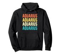Aquarius Vintage Style - Astrologie Sweat à Capuche