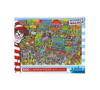Aquarius Where's Waldo Wild Wild West Puzzle (1000 Piece Jigsaw Puzzle) - Glare Free - Precision Fit - Officially Licensed Where's Waldo Merchandise & Collectibles - 20 x 28 inches