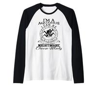 Aquarius Zodiac Best Thing Worst Nightmare Citation Manche Raglan