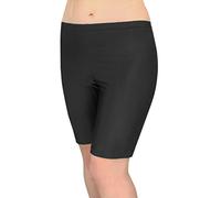 Aquarti Femme Culotte Pantalon de Natation Short Long Grandes Tailles Maillot De Bain, Noir, 44