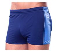 Aquarti Maillot de Bain Homme avec Cordon Coulissant Shorts de Natation, Bleu Foncé/Bleu, 6XL