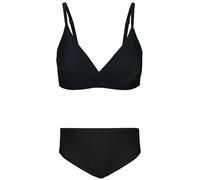 Aquarti Set Bustier Slip de Bikini Maillots de Bain Deux Pièces Filles Deux Pièces, 039 Noir, 158
