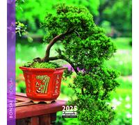 AQUARUPELLA-Calendrier 2025 Bonsai coloris multicolore Aquarupella - 16,5 x 16,5 cm