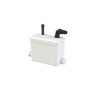 Aquasani Pump - Pompe de Relevage Eaux Usées, 250W, Relevage Vertical 4m, Horizontal 40m, Connexions Douche, Lavabo, Lave-Linge, Compacte et Facile à Installer, Fabrication Française, Garantie 3 Ans