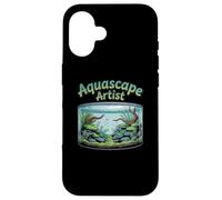 Aquascape Aquarium Aquascaping Nature Tank De Coque pour iPhone 16