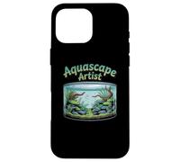 Aquascape Aquarium Aquascaping Nature Tank De Coque pour iPhone 16 Pro Max