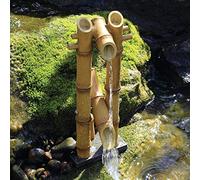 Aquascape Shishi-Odoshi 78306 Fontaine en Bambou pour effrayer Les Cerfs Jaune