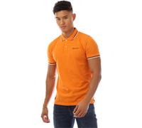 Aquascutum Logo Polo Shirt Orange Large Male