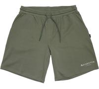 Aquascutum Men's Fleece Jogger Shorts Vert militaire X Large Male