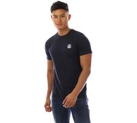 Aquascutum Men's Regular Fit T-Shirt Marine/Blanc X Large Male