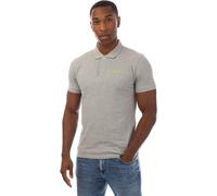 Aquascutum Men's Short-Sleeve Polo Lt Mel Grey Medium Male