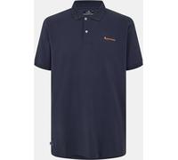 Aquascutum Men's Short-Sleeve Polo Marine 2X Large Male