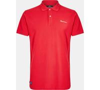 Aquascutum Men's Short-Sleeve Polo Rouge/Blanc 2X Large Male