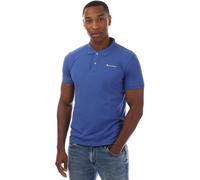 Aquascutum Men's Short-Sleeve Polo Royal/Blanc Très grand Male