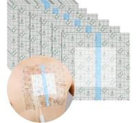 AQUASHIELDING Couverture de Douche étanche pour Port de dialyse, boucliers de Douche pour cathéter Pd, Port de Chimio, Coussinet Central antiadhésif pour Patch de Douche (50 pièces)