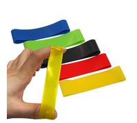 AQUASHIELDING Renforcement de la poignée de la Main, Bande de résistance élastique pour Le Fitness des Doigts, adaptée à l'entraînement Physique (5 pièces)