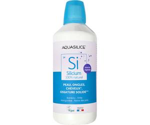 Aquasilice Silicium Buvable Source Végétale Peau/Ongles/Cheveux Flacon 1l