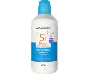 Aquasilice Silicium Gluco-Chondro Articulation Ossature Solide Flacon 1l