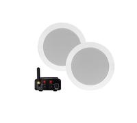 Aquasound Bluetooth Audio système audio bluetooth - (35 watt / bt4.0 / auto-aux) - avec ensemble de haut-parleurs twist (blanc) - 230v/12v bmn35easy-tw