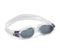 Aquasphere Kaiman Compact Lunettes de Natation Transparentes et Violettes - Verres Foncés