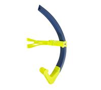 Aquasphere Mixte Focus Snorkels, Bleu Marine Jaune, Taille Unique EU