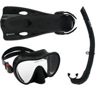 Aquasphere Nabul Snorkel Set Noir/Noir S/M Unisex