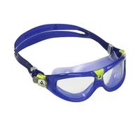 AQUASPHERE Seal KID Lunettes de Natation, Lunettes de piscine pour enfants 3 ans+ avec protection UV,joint en silicone et des verres anti-buée et anti-fuite pour garçon & fille Violettes Verres Clairs