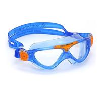 AQUASPHERE Vista JR |Lunettes de Natation pour enfants|Enfants 6 ans+ |Protection UV | Joint en Silicone |Verres Anti-buée et Anti-fuite| Garçon & Fille |Lunette de Piscine