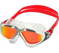 Aquasphere Vista Titanium Mirror masque de natation miroir, couleur:blanc/rouge