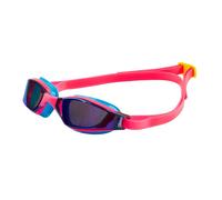 Lunettes de natation Aqua Sphere Xceed rose intense avec verres bleu à effet miroir