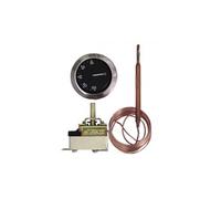 Aquastat de régulation à bulbe TUFDT - Longueur capillaire: 2 m - Diamètre bulbe: 6 mm -