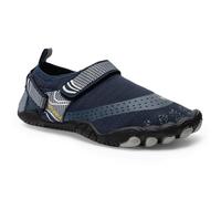 AQUASTIC Chaussures de plongée pour adultes 36-45 EU bleu marine semelle résistante antidérapante et semelle intérieure en mousse Eva pour sports nautiques Plongée en apnée Plage Piscine, bleu marine
