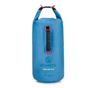 AQUASTIC Dry Bag 20 l PVC 500D imperméable | Fermeture déroulante avec Boucle | Deux Sangles réglables | Large entrée | Dimensions 23 × 62 cm | Idéal pour Kayak et Trekking, Orange, Normale